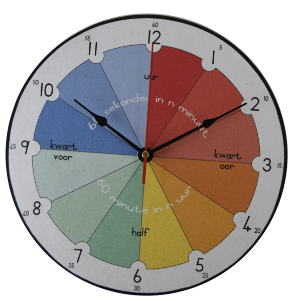Teachers Clock Afrikaans R29N